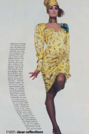 Ungaro Vogue US June 1985