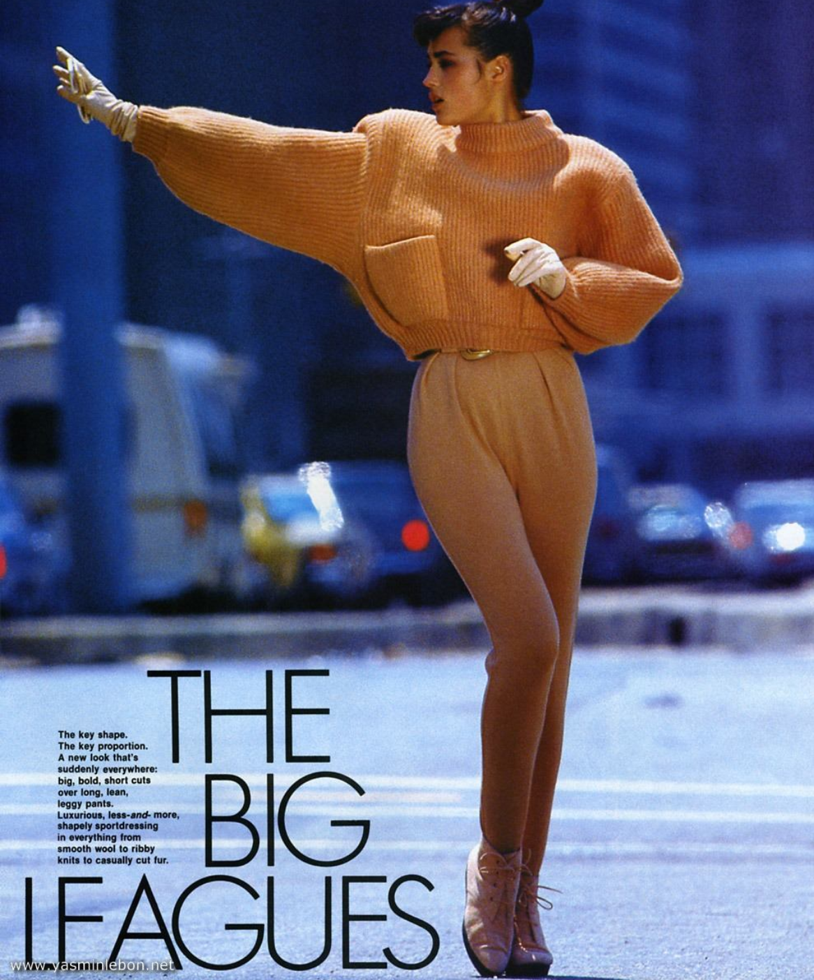 Alaia Elle US September 1985