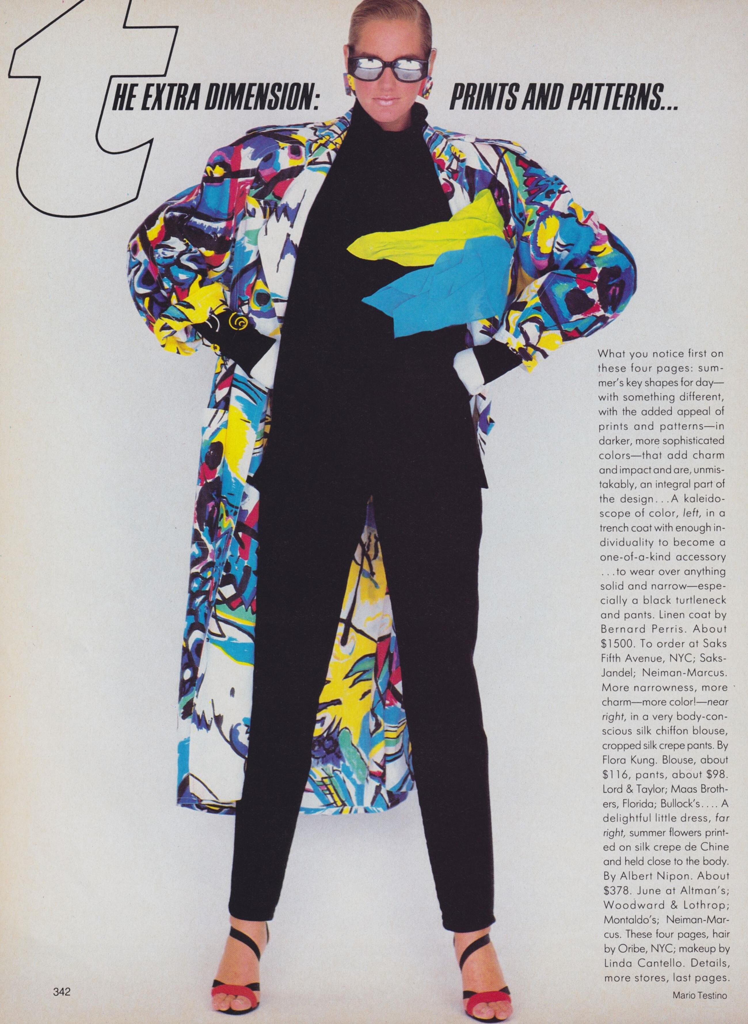 US Vogue May 1985